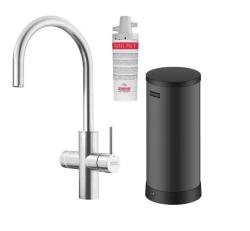 Franke Maris vattennav 7L varmvattenberedare 3-i-1 med Touch elektronisk kokande vattenkran rostfritt stål 160.0715.718