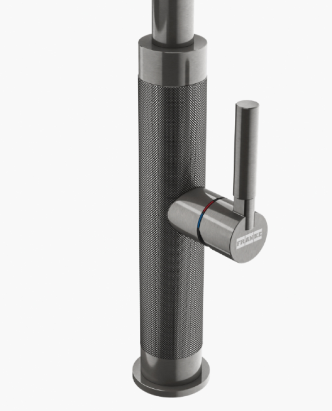 Franke Mythos Masterpiece Köksblandare Antracit med J-utlopp och Utdragbar Sprayhuvud - 115.0711.555