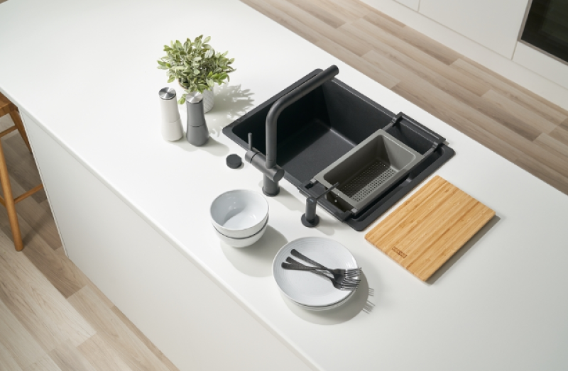 Franke Universal Tillbehör All-In Set 1 - Skärbräda, Plastinsats och Teleskopisk Bro 112.0655.481