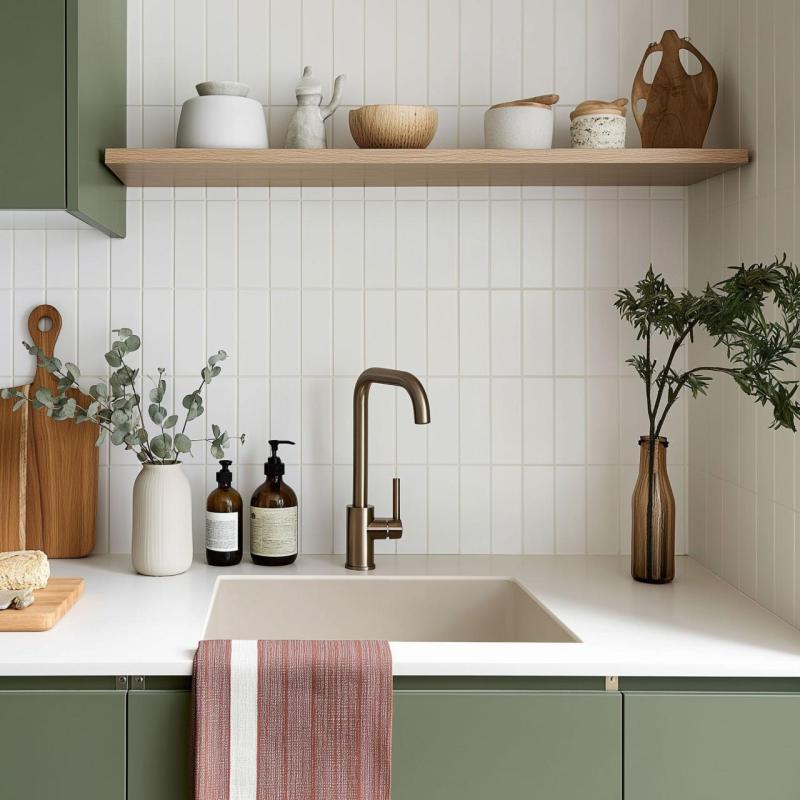 GraniteMy Universal Beige Sand Granit Diskho 40x40 cm för toppmontering, undermontering och planmontering med gun metal propp - 1208967919