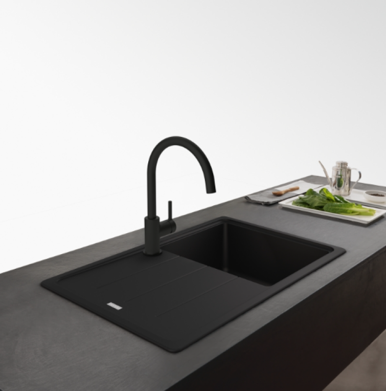 Franke Lina XL Kökblandare Svart med Svängbar Utlopp 115.0626.019