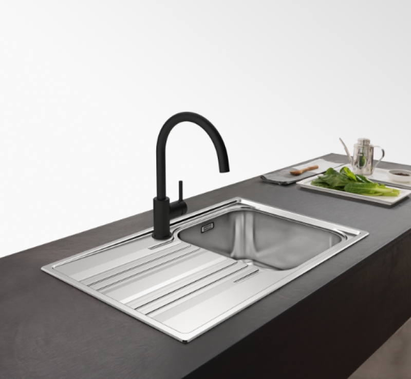 Franke Lina XL Kökblandare Svart med Svängbar Utlopp 115.0626.019