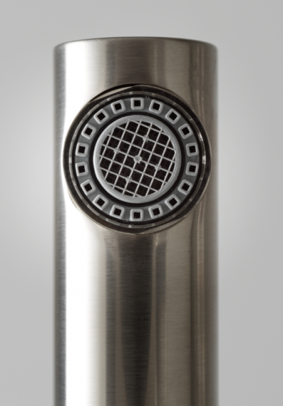 Franke Active Twist Ettgreppsblandare Rostfritt Stål-utseende med Utdragbar Utlopp och Integrerad Avfallshantering 115.0653.505