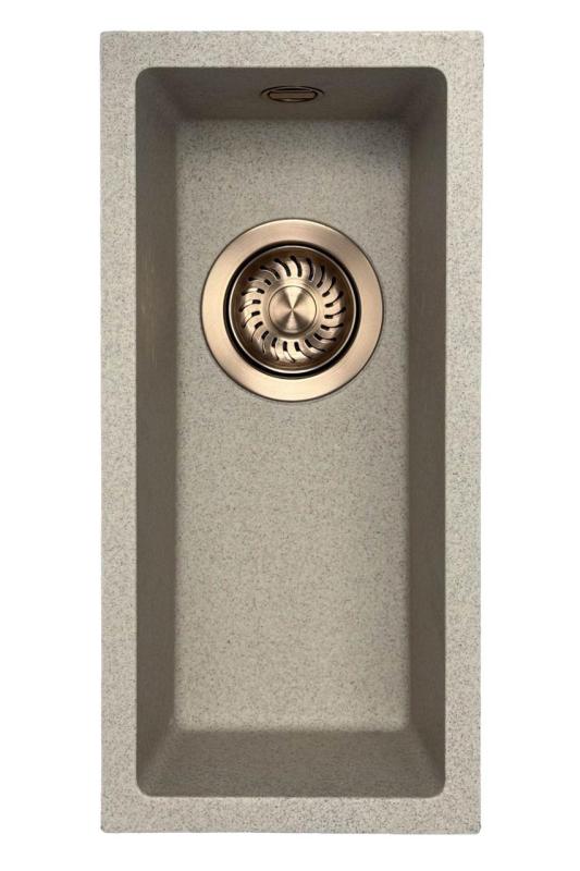 GraniteMy Universal granit beige sand liten diskho 17x40 cm påbyggnad underbyggnad och planinbyggnad med kopparplugg 1208968004