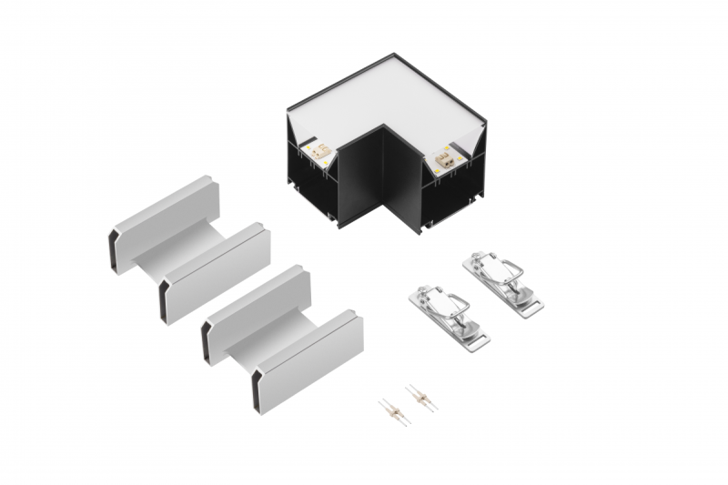 L VINEA switch, LED, svart