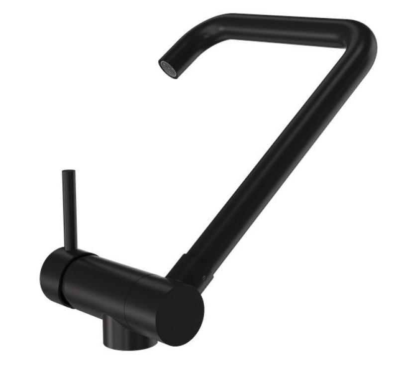 Graniteland Serenity Köksblandare Svart med Fällbar Pip 1208969533