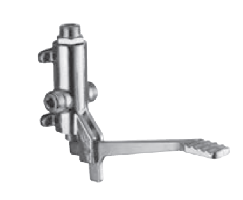 PB Pedal Line Fotpedalsblandare krom för Väggmontering 1208969754