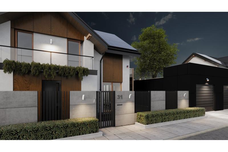 Solbelysningsarmatur med rörelse- och skymningsdetektor DAVOS, LED, 1000lm, 4000K, 2000mAh, IP54, vit