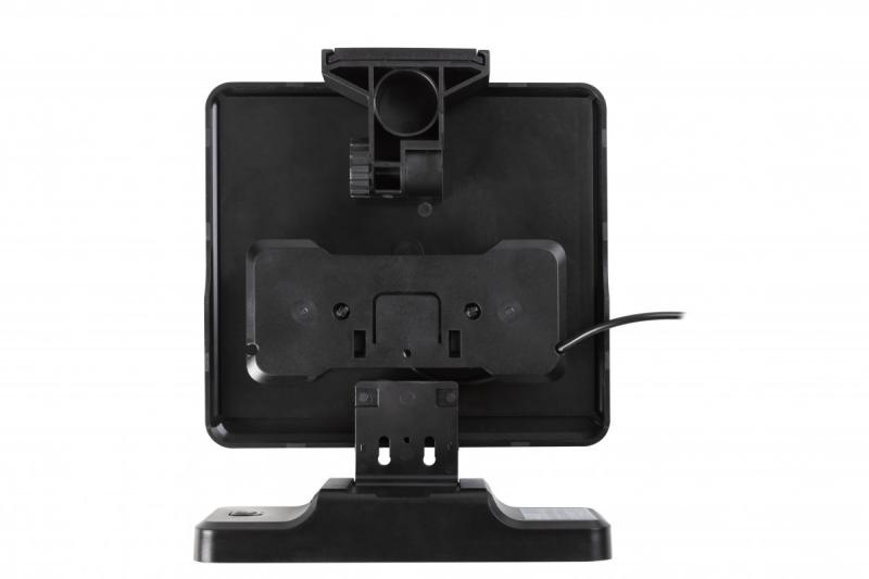 Sol-ljusarmatur med rörelse- och skymningsensor DAVOS, LED, 1000lm, 4000K, 2000mAh, IP54, svart