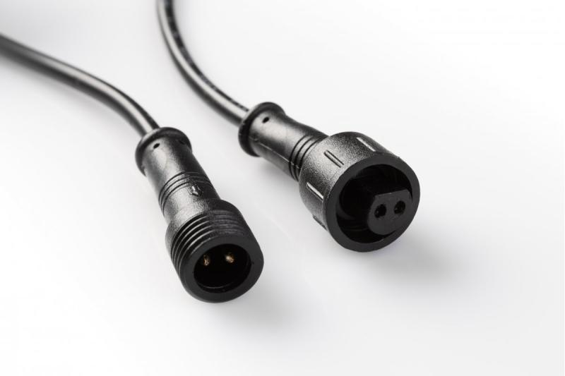 Sol-ljusarmatur med rörelse- och skymningsensor DAVOS, LED, 1000lm, 4000K, 2000mAh, IP54, svart