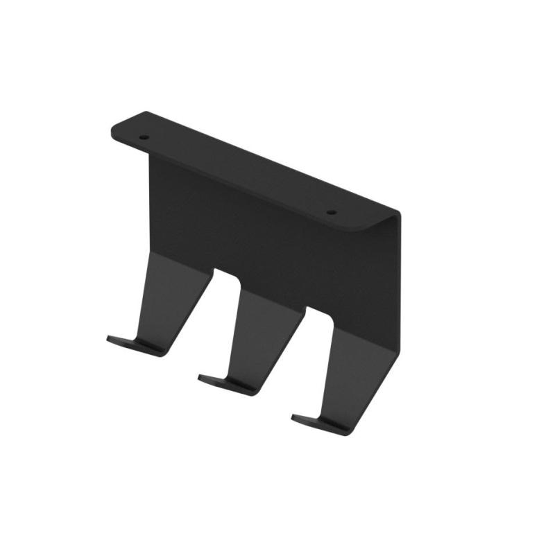 Epka Luxion Set Köksskenor 80 cm med Tillbehör Metall med Dold Fästning Svart 1208969994