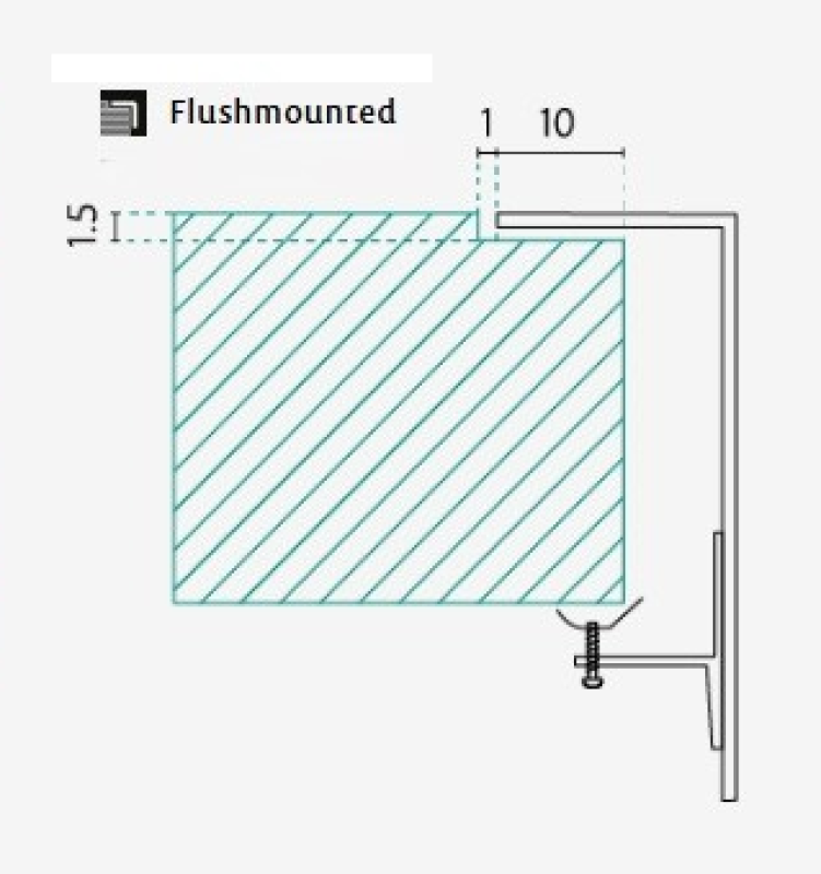 Banka IB4040 Rostfritt stål Diskho 40 x 40 cm Uppbyggnad och Planmontering 1208970040