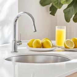 Banka U18380 Rostfritt stål Rund diskho 45 cm Underbyggd 1208970056