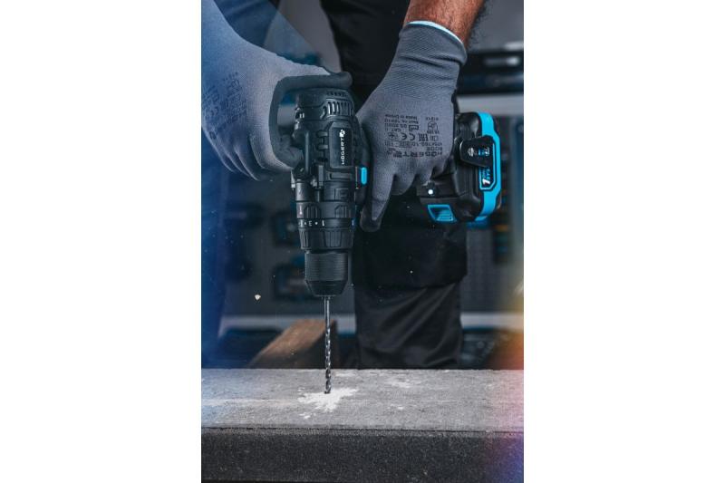 Högert Slagborrmaskin 18V för tegel, sten, trä, metall.