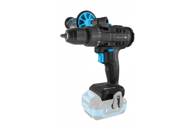 Högert borstlös batteridriven skruvmejsel 18V för trä, metall