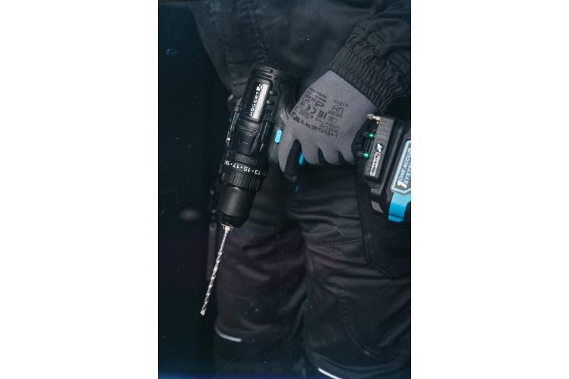 Högert kraftfull sladdlös slagborrmaskin, borstlös, 18V