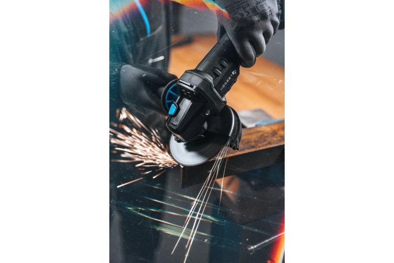 HÖGERT Sladdlös vinkelslip med paddelbrytare, 125MM, 18V - utan batteri