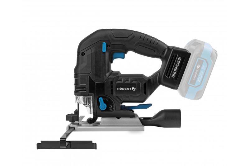 HÖGERT batteridriven sticksåg, 18V, vibrationsdämpande handtag - utan batteri.