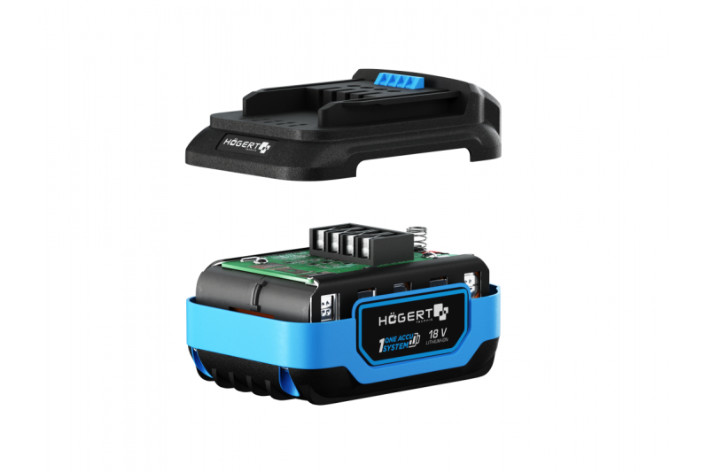 HÖGERT uppladdningsbart batteri 4,0 Ah 18 V