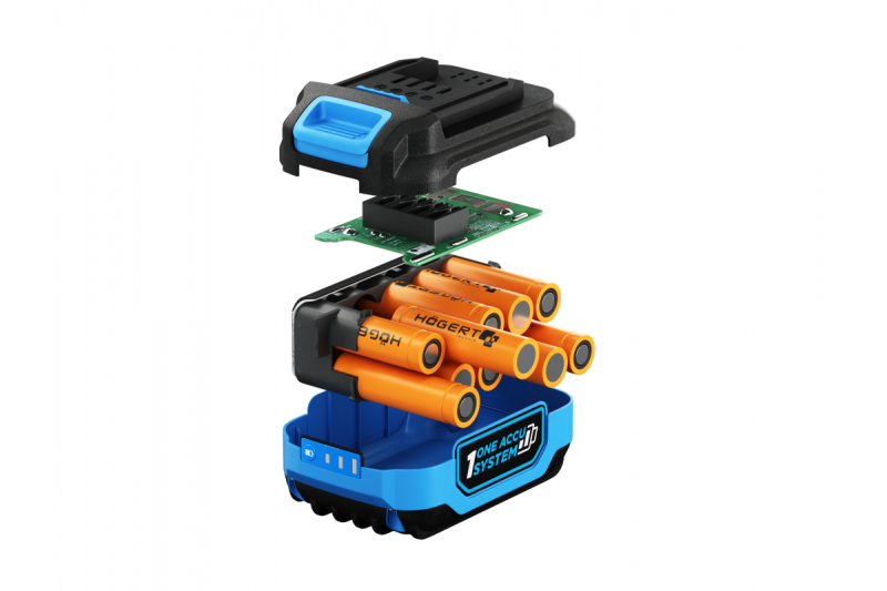 HÖGERT uppladdningsbart batteri 6,0 Ah 18 V