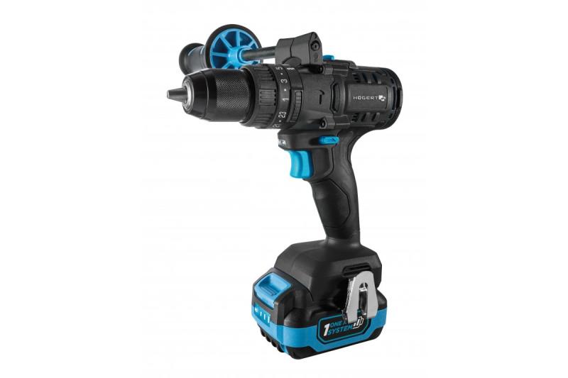 HÖGERT slagskruvdragarsats 200 Nm 18V med borstlös motor.