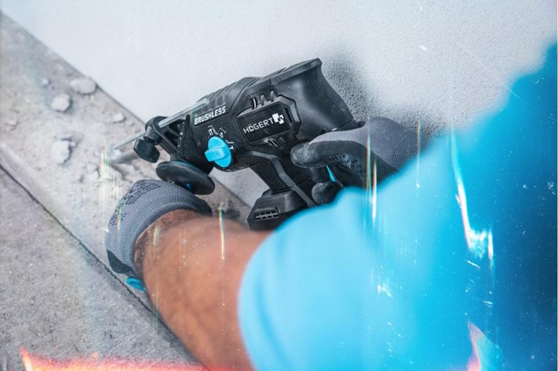 HÖGERT borrmaskinset, 18V, OneAccuSystem, med batteri, laddare i väska