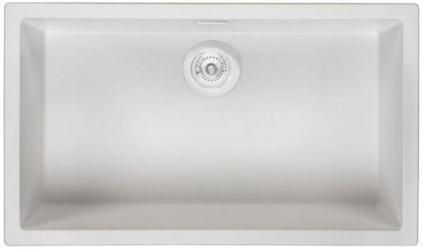 Vit Stor Diskho 70x40 cm Underlimmad, Ovanpåliggande och Planmonterad med Vit Propp 1208970521