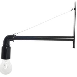 Uitlaat Wandlamp Pijp Zwart Industrieel door House Doctor Cb0205b

Vertaald naar het Zweeds wordt dit: 

Outlet Vägglampa Rör Svart Industriell av House Doctor Cb0205b