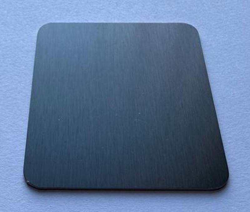 Pure.Sink PVD rostfritt stål färgprov borstad Gun Metal 1208970648