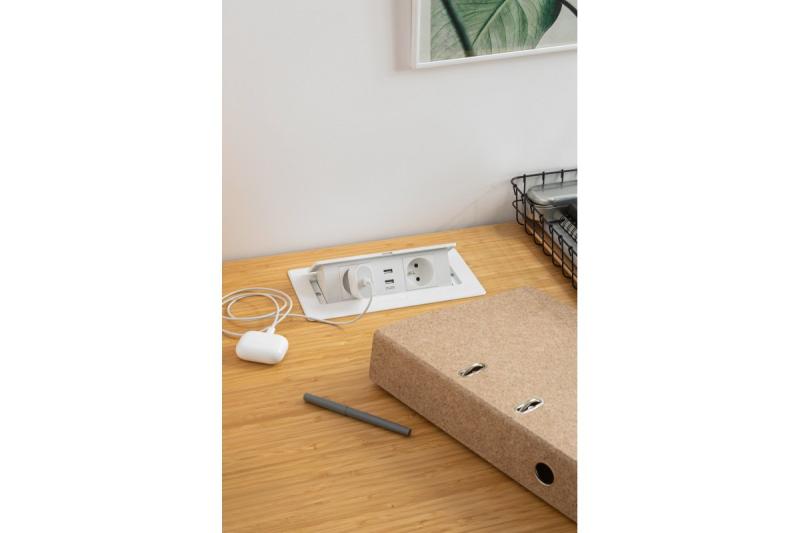 Mjukt utdragbar uttagsmodul.