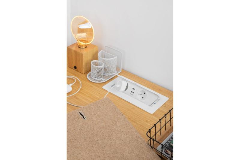 Mjukt utdragbar uttagsmodul.