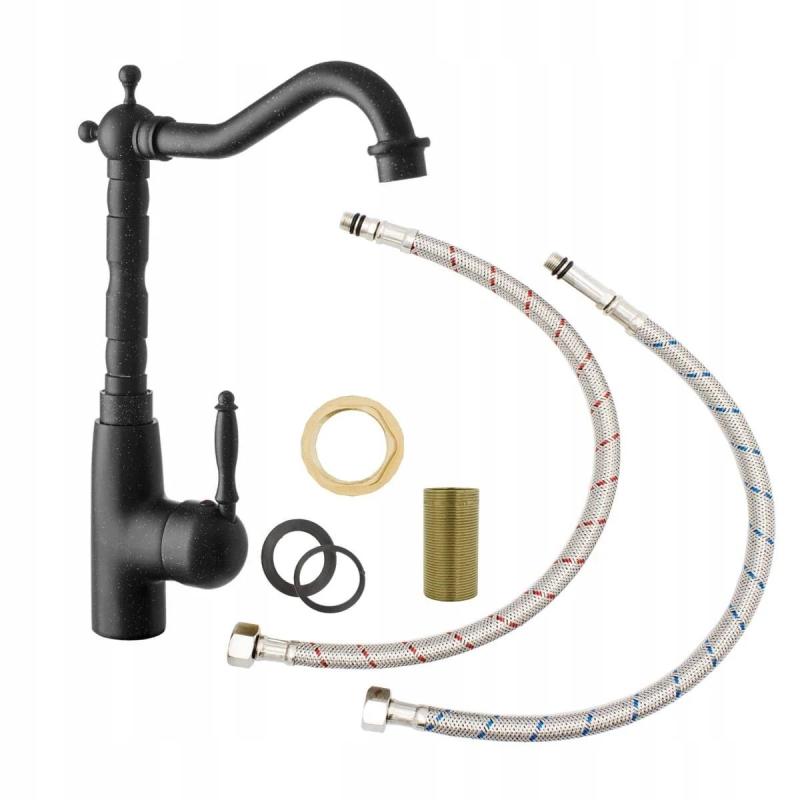 Graniteland Verve Kökblandare Arduin hårdstensutseende med svängbar pip 1208970701