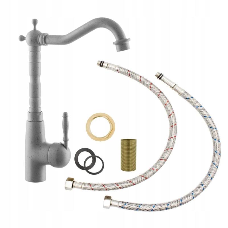 Graniteland Verve Köksblandare Grå med svängbar pip 1208970703