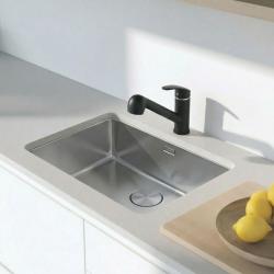 Graniteland Rhea Köksblandare Svart med Utdragbar Pip och Dubbel-Funktions Handdusch 1208970711