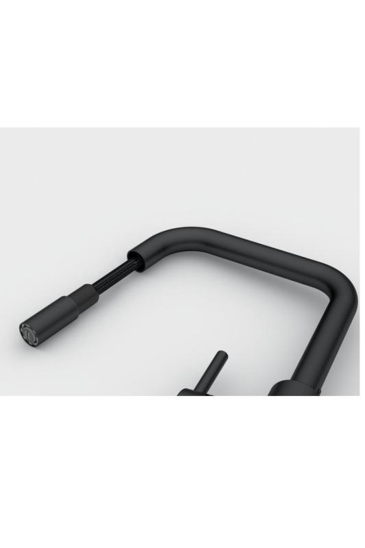 Franke Lina U Kökskran Svart Utdragbar Pip 115.0728.477