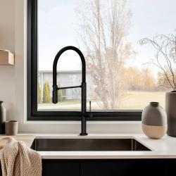 Pure.Sink Exclusivo Gun metal diskho 50x40 cm 10mm radie underbyggnad, planbyggnad och överbyggnad PEX5040-61