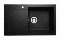 Graniteland Liri Granit Arduin hårdsten look diskbänk med avrinningsdel 765x448 mm 1208971437