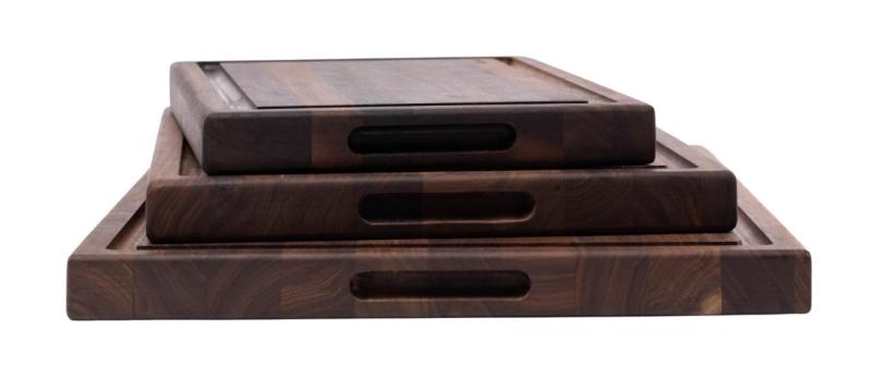 Woodsea Butcher Groove M - Valnöt Trä Skärbräda med juicegrop 50x38 cm 1208971535