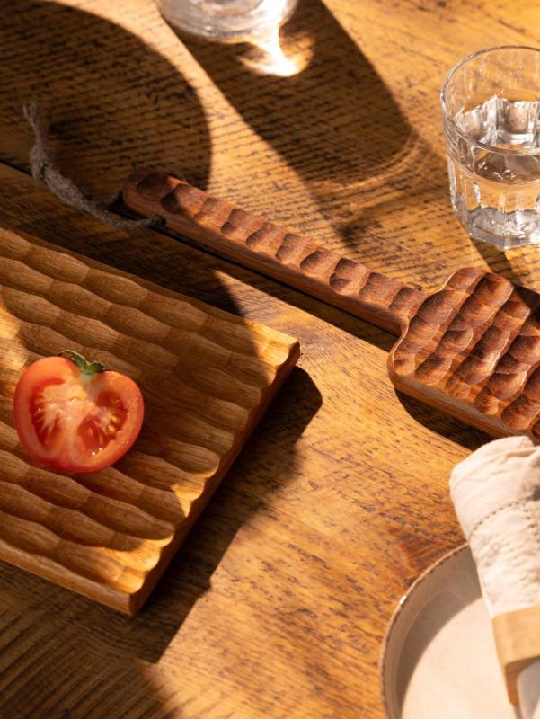 Woodsea Dunes Ek S - Ekträ Dunes skärbräda 27x20cm 1208971545