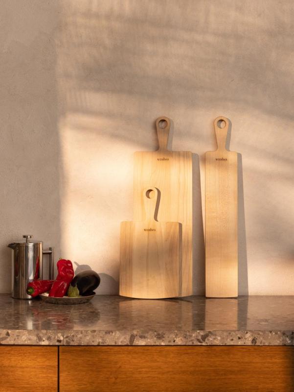 Woodsea Pine Natural - Lönnträ serveringsbräda 11x62 cm 1208971578