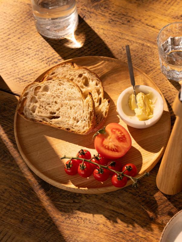 Woodsea Servering L - Ekträbricka Rund Ø45 cm 1208971588