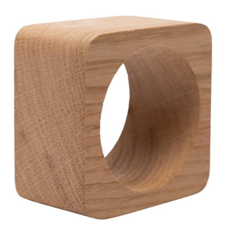 Woodsea Servettring Ek - Ekservettring 5x5 cm 2 stycken 1208971602