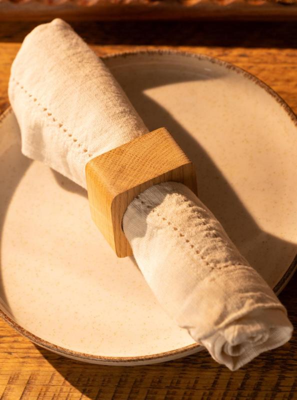 Woodsea Servettring Ek - Ekservettring 5x5 cm 2 stycken 1208971602