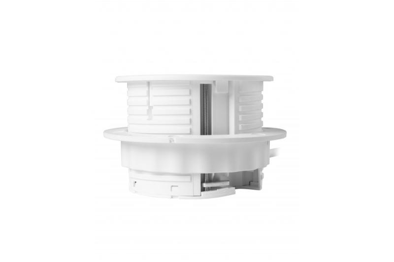 Möbeluttag RONDO, 1xSCHUKO, 1xUSB-A, 2xUSB-C, HDMI, RJ45-kabel 1,5 m, vit