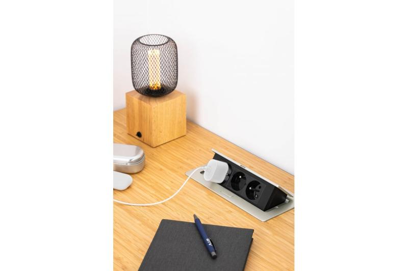 SOFT utdragbart eluttag, strömkabel 1,5 m