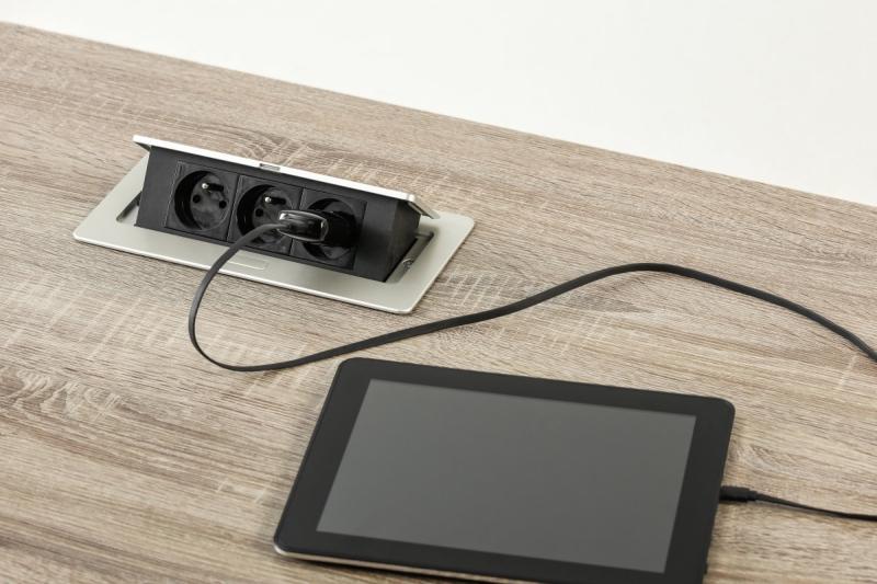 SOFT utdragbart eluttag, strömkabel 1,5 m