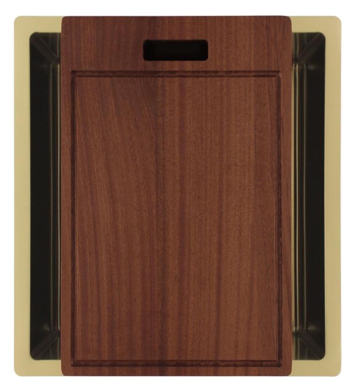 Pure.Sink Luxion Guldfärgat diskho 36x40 cm underbyggnad, infälld montering och påbyggnad PLX3640-60