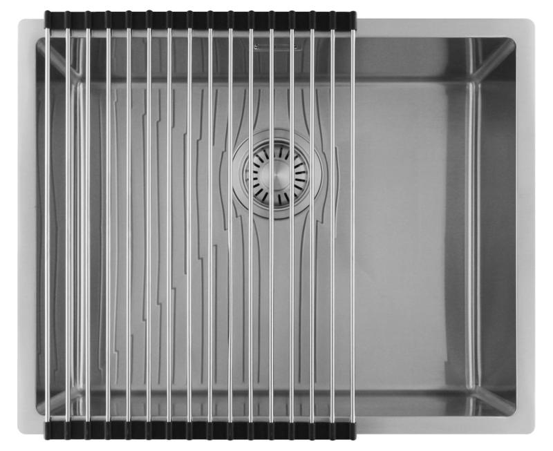 Pure.Sink Luxion Rostfritt stål diskho 50x40 cm underbyggd, infälld och påbyggd  PLX5040-02