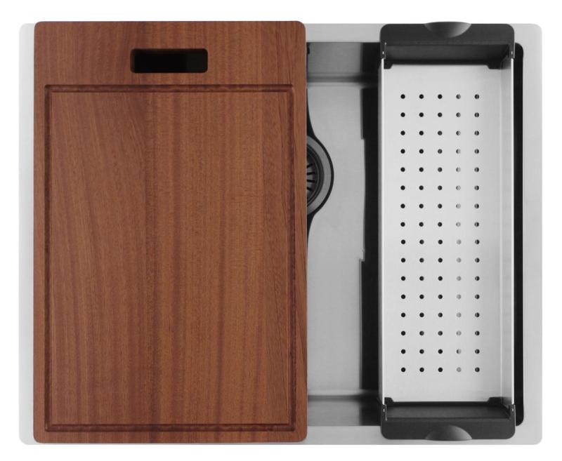 Pure.Sink Luxion Rostfritt stål diskho 50x40 cm underbyggd, infälld och påbyggd  PLX5040-02