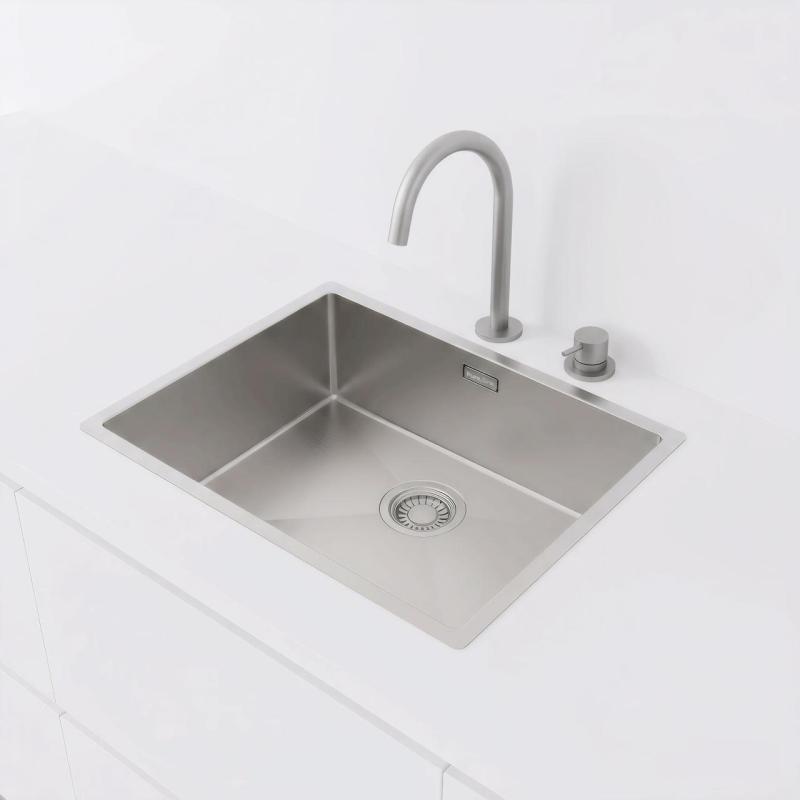 Pure.Sink Luxion Rostfritt stål diskho 50x40 cm underbyggd, infälld och påbyggd  PLX5040-02
